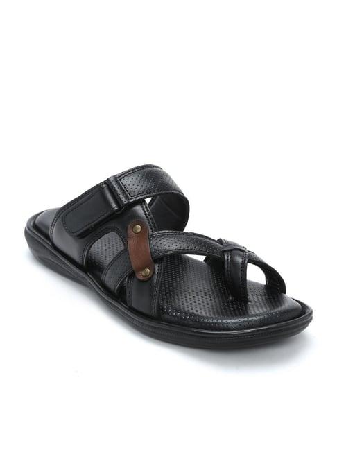 zoom shoes men's black toe ring sandals