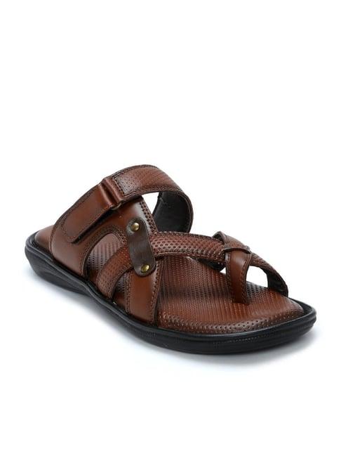 zoom shoes men's tan toe ring sandals