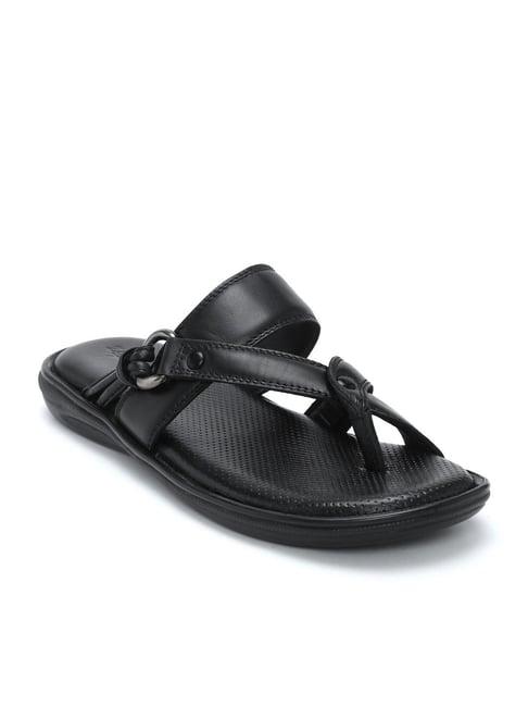 zoom shoes men's black toe ring sandals