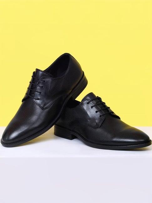 zoom shoes men's black derby shoes