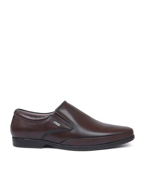 zoom shoes men's brown formal loafers