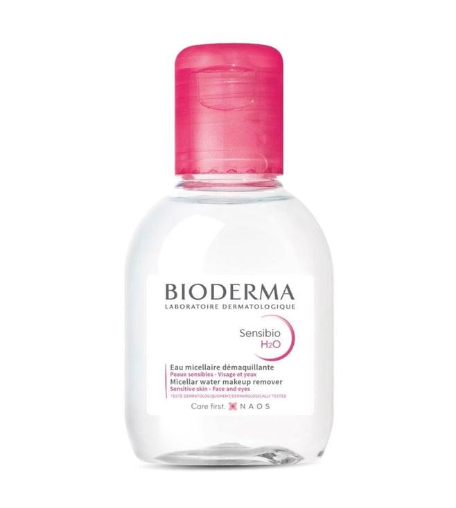 bioderma sensibio h2o micellar cleansing water & makeup removing solution - 100 ml