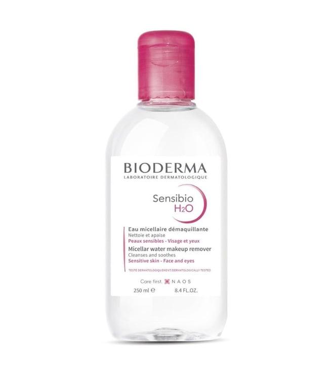 bioderma sensibio h2o micellar cleansing water & makeup removing solution - 250 ml