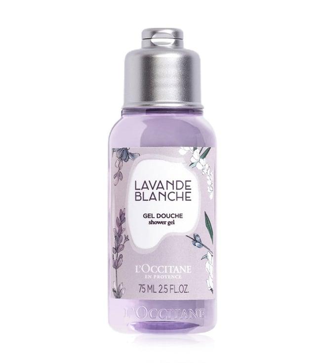 l'occitane lavender organic shower gel - 75 ml