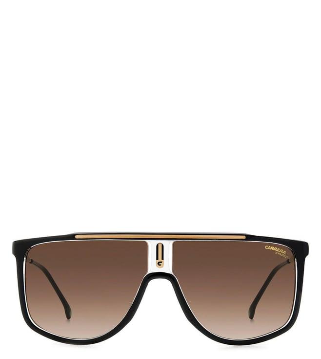 carrera 1056/s brown shaded square sunglasses for men