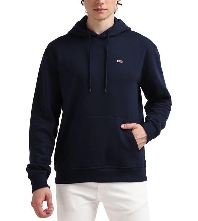 tommy hilfiger navy regular fit hoodie