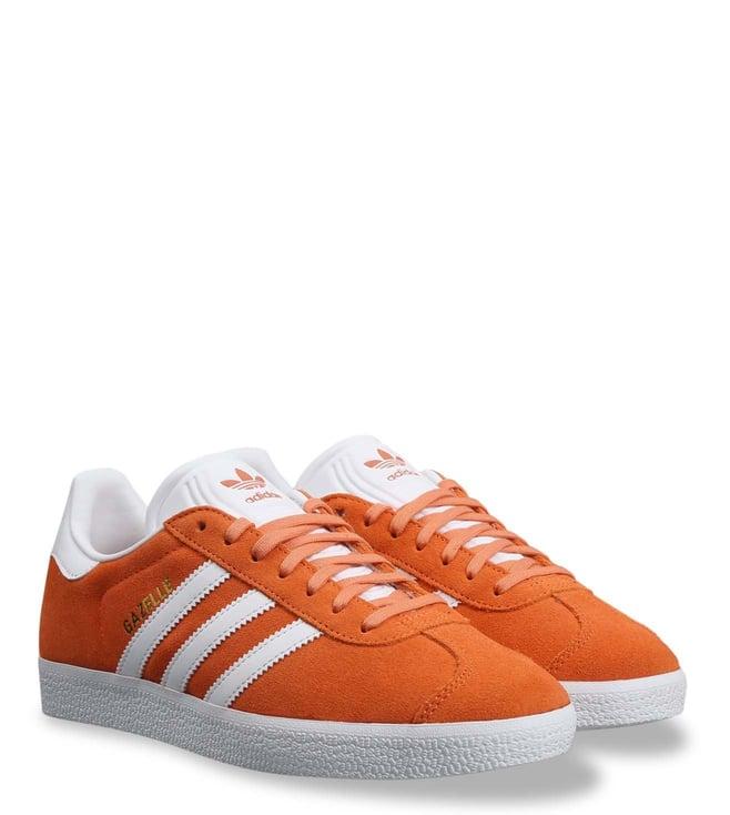 adidas originals women's sorang/ftwwht/goldmt gazelle platform sneakers