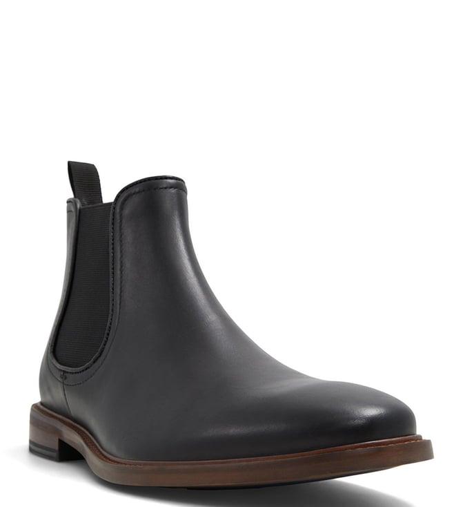 aldo men's shelton black chelsea boots