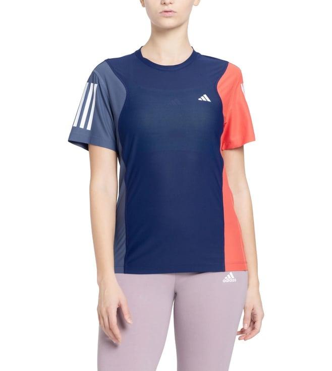 adidas women's blue otr e cb regular fit t-shirt