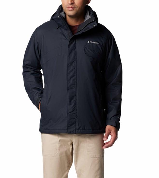 columbia men black bugaboo iii fleece interchange jacket