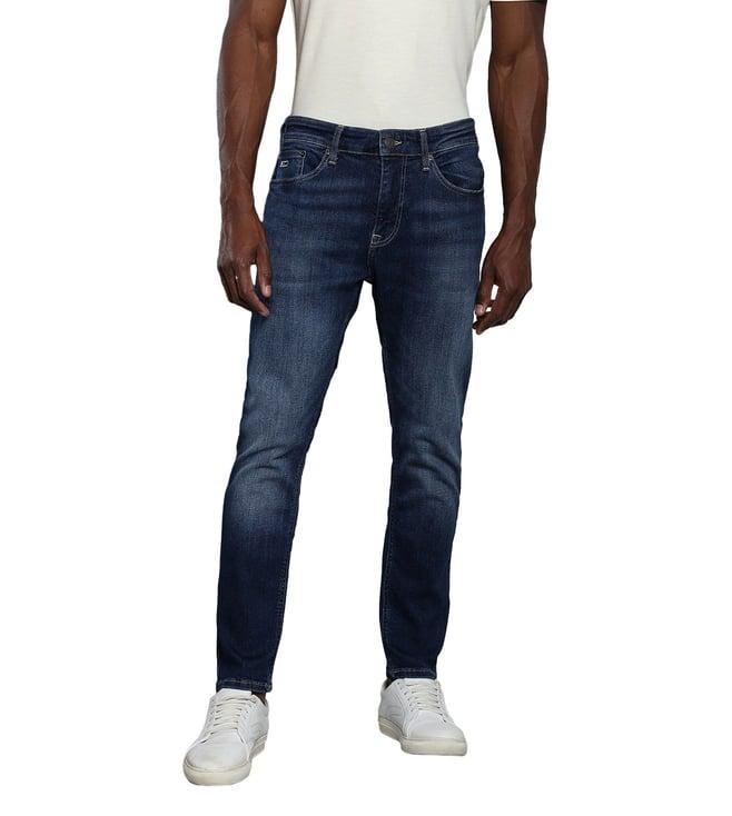 tommy hilfiger men dark solid austin jeans