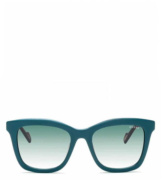 guess gus001835287psg green uv protected square sunglasses for women