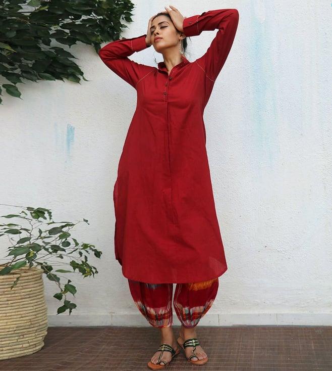 chidiyaa nirvishaa pure cotton kurta