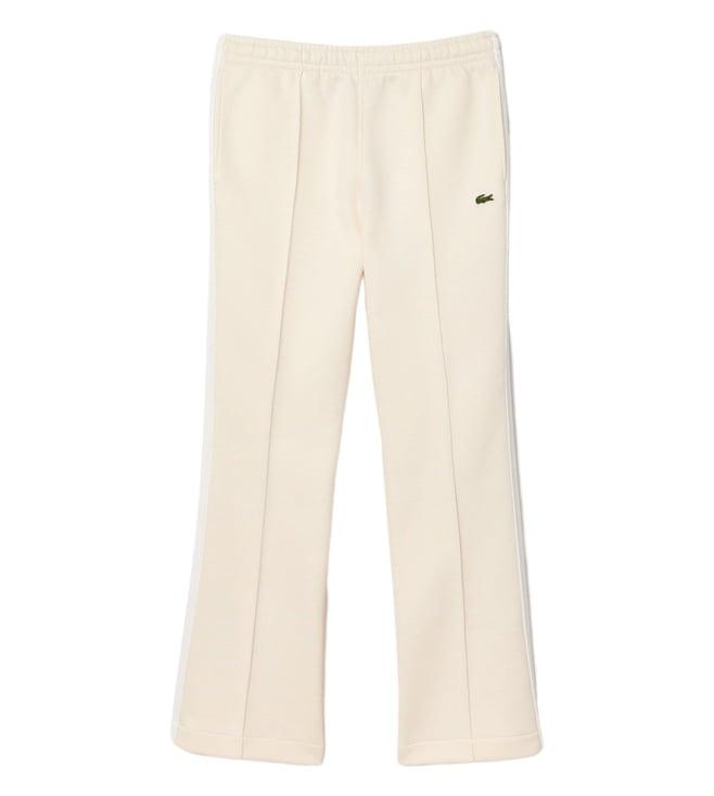 lacoste white paris sweatpants