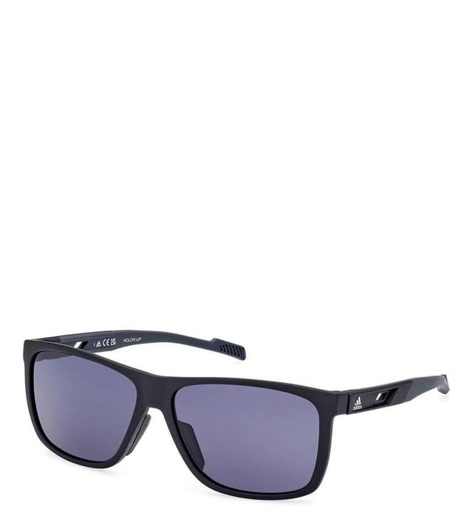 adidas originals sp006702a blue square sunglasses for men