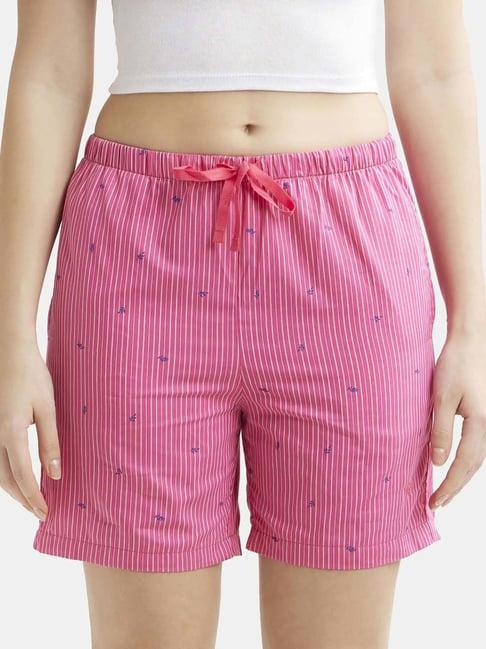 jockey pink & blue checks rx15 shorts (colors & prints may vary)