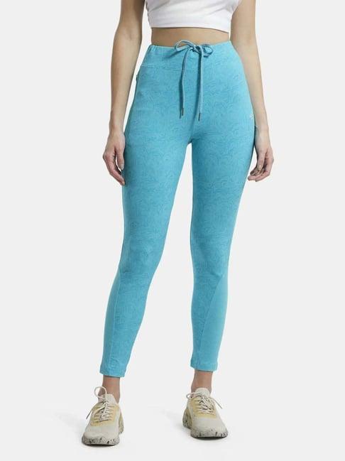 jockey teal printed pants