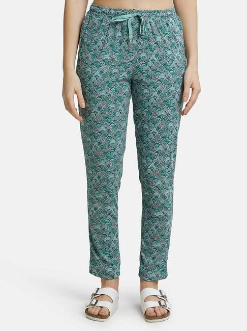 jockey green printed lounge pants (colors & prints may vary)