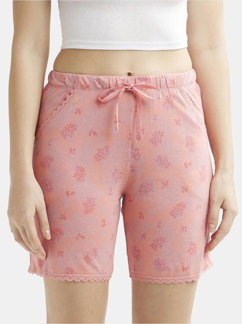 jockey peach printed shorts (colors & prints may vary)