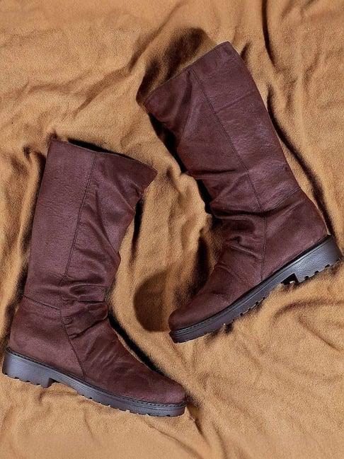 metro women's brown casual booties