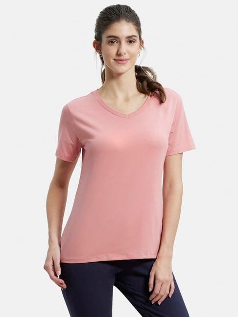 jockey light pink relaxed fit t-shirt