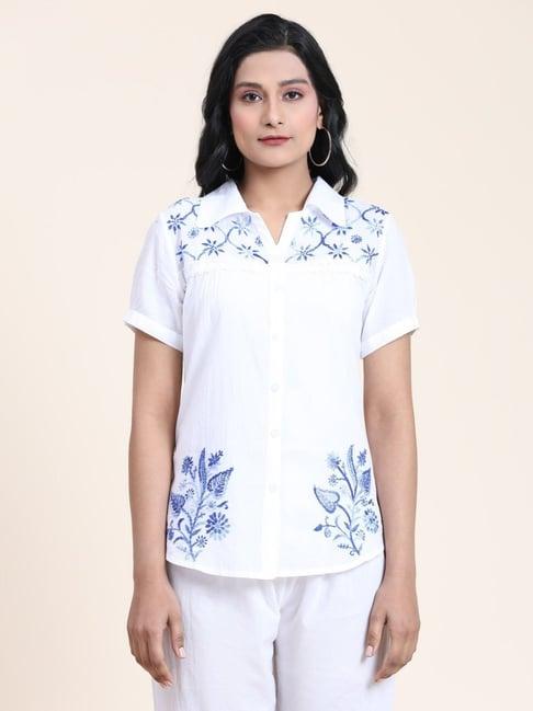 house of kari hand embroidery chikankari shirts