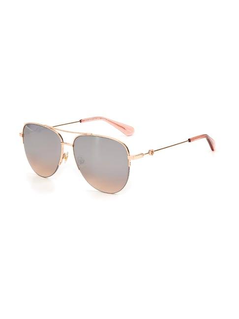 kate spade silver aviator sunglasses for women