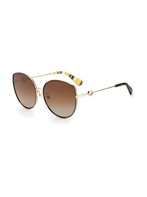 kate spade brown cat eye sunglasses for women