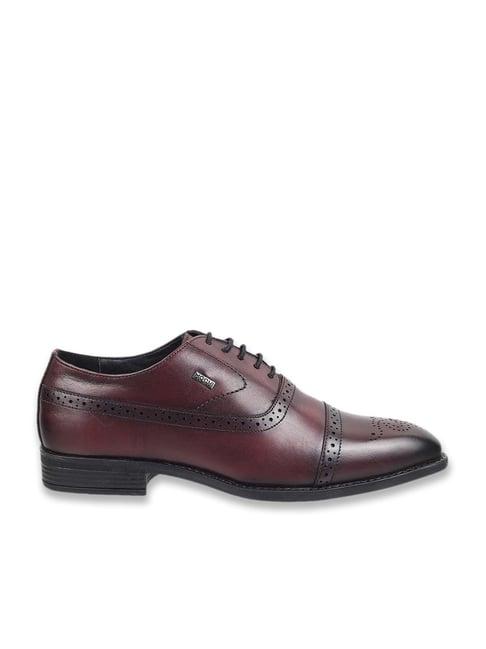 mochi men's wine oxford shoes