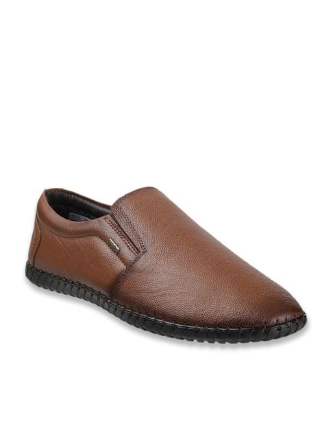 mochi men's tan casual loafers