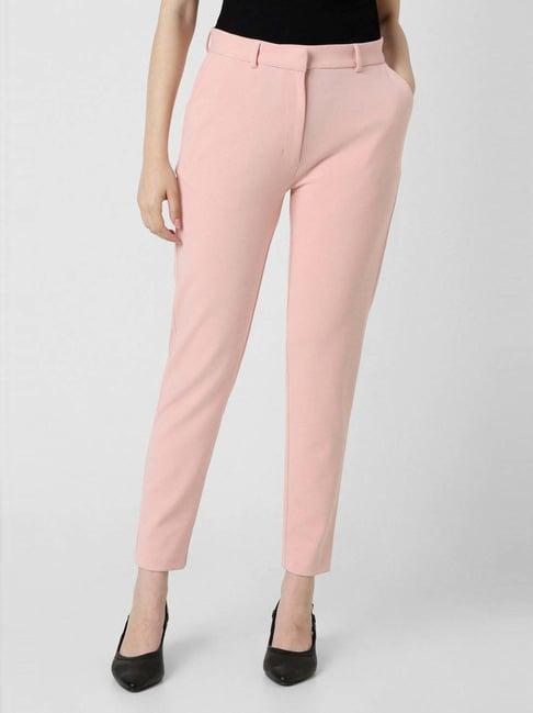 van heusen pink mid rise pants