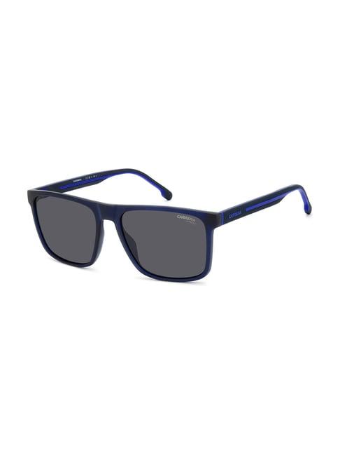 carrera grey rectangular uv protection sunglasses for men