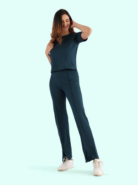 nite flite teal top with pants