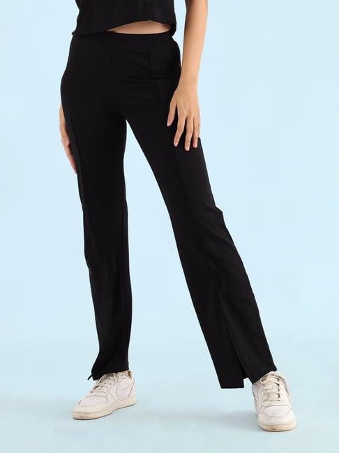 nite flite black lounge pants