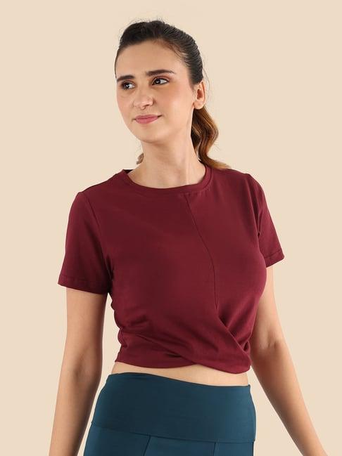 nite flite wine knot top