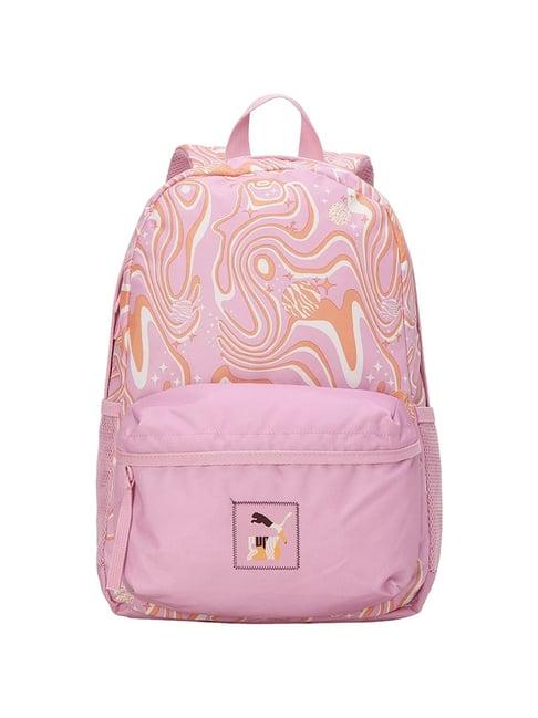 puma mauved out-aop polyester printed backpack