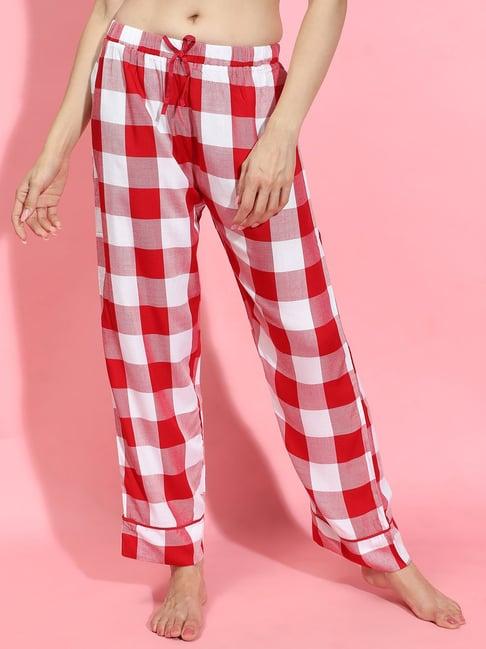 oxolloxo red & white checks pyjamas