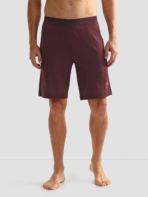 u.s. polo assn. wine regular fit lounge shorts