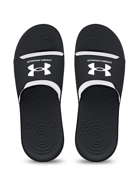 under armour men's m ignite select black slides