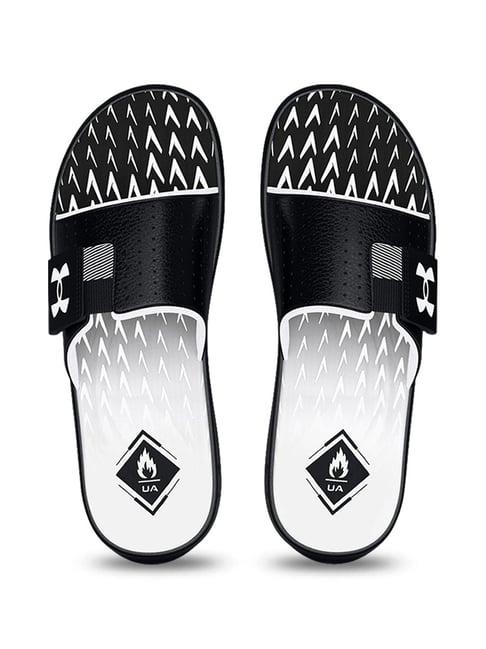 under armour men's u mercenary black slides