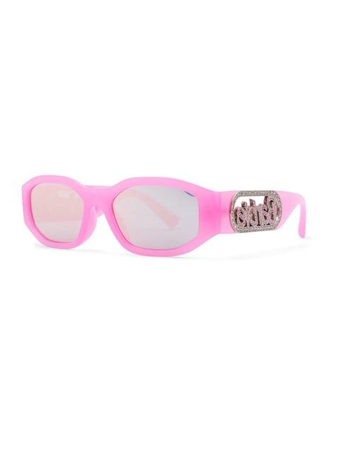 aldo grey rectangular sunglasses for women