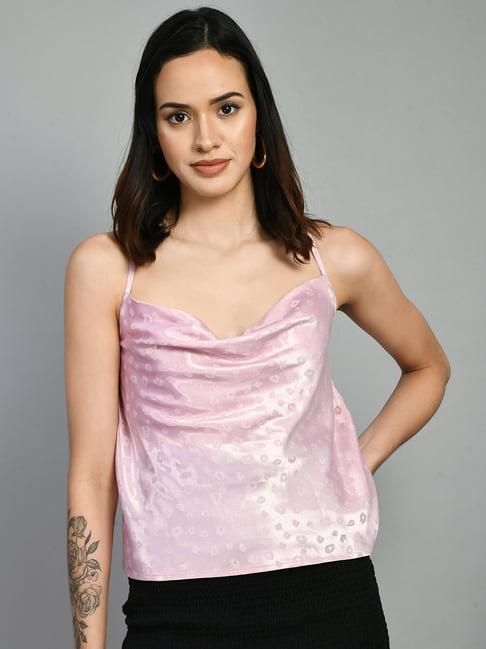 pretty loving thing pink printed top