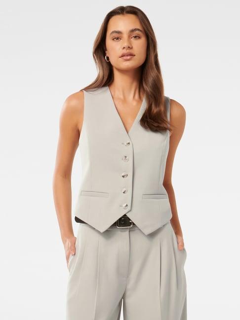 forever new grey carol waistcoat