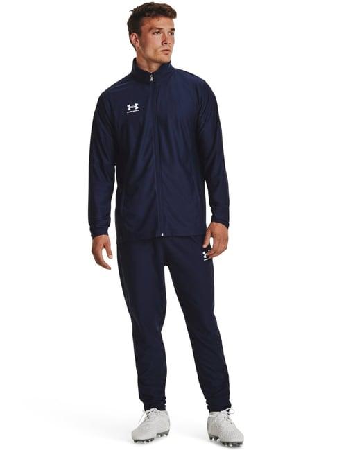 under armour navy slim fit tracksuit