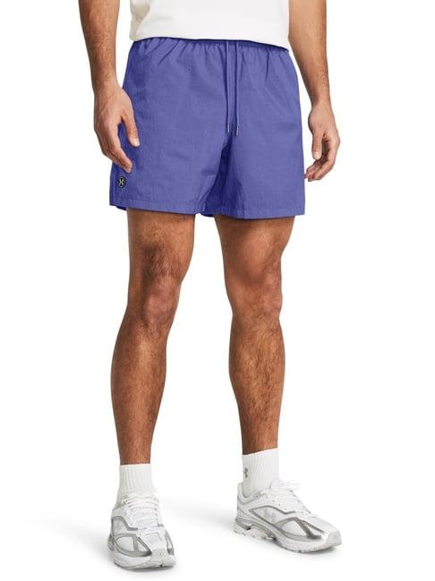 under armour purple loose fit shorts