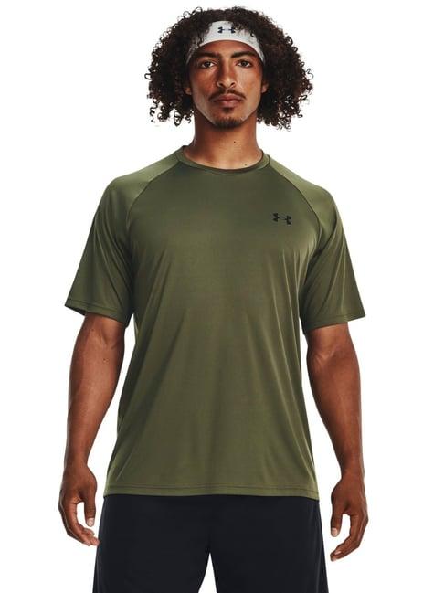 under armour green slim fit t-shirt