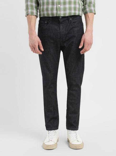 levi's 512 dark indigo slim fit texture jeans