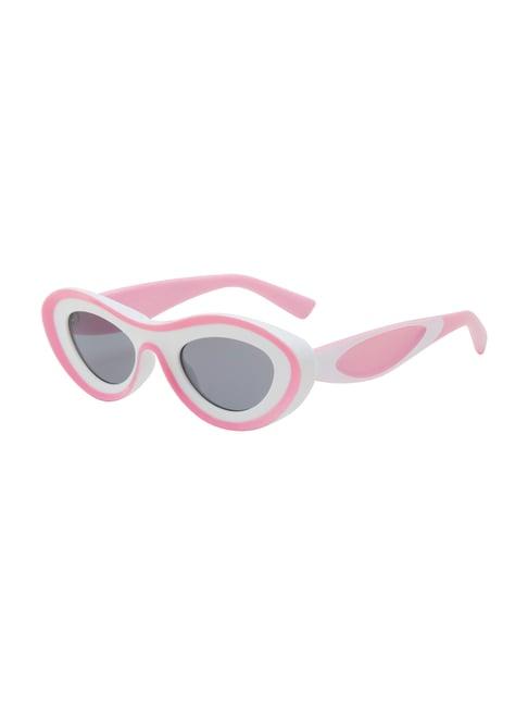 ted smith grey cat eye uv protection sunglasses for women