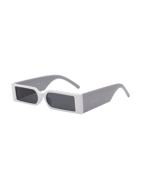 ted smith grey square uv protection unisex sunglasses