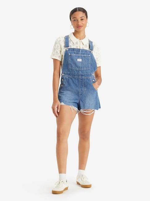 levi's blue dungaree